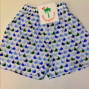 Shrimp and Grits Kids Shorts - size 5